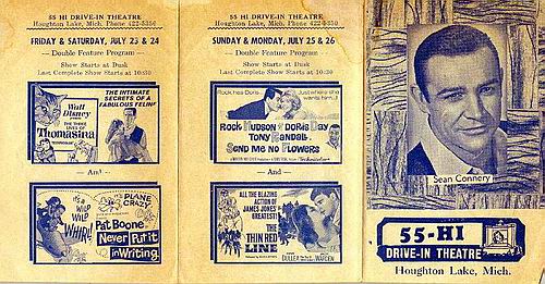 55-Hi Drive-In Theatre - Old Flyer